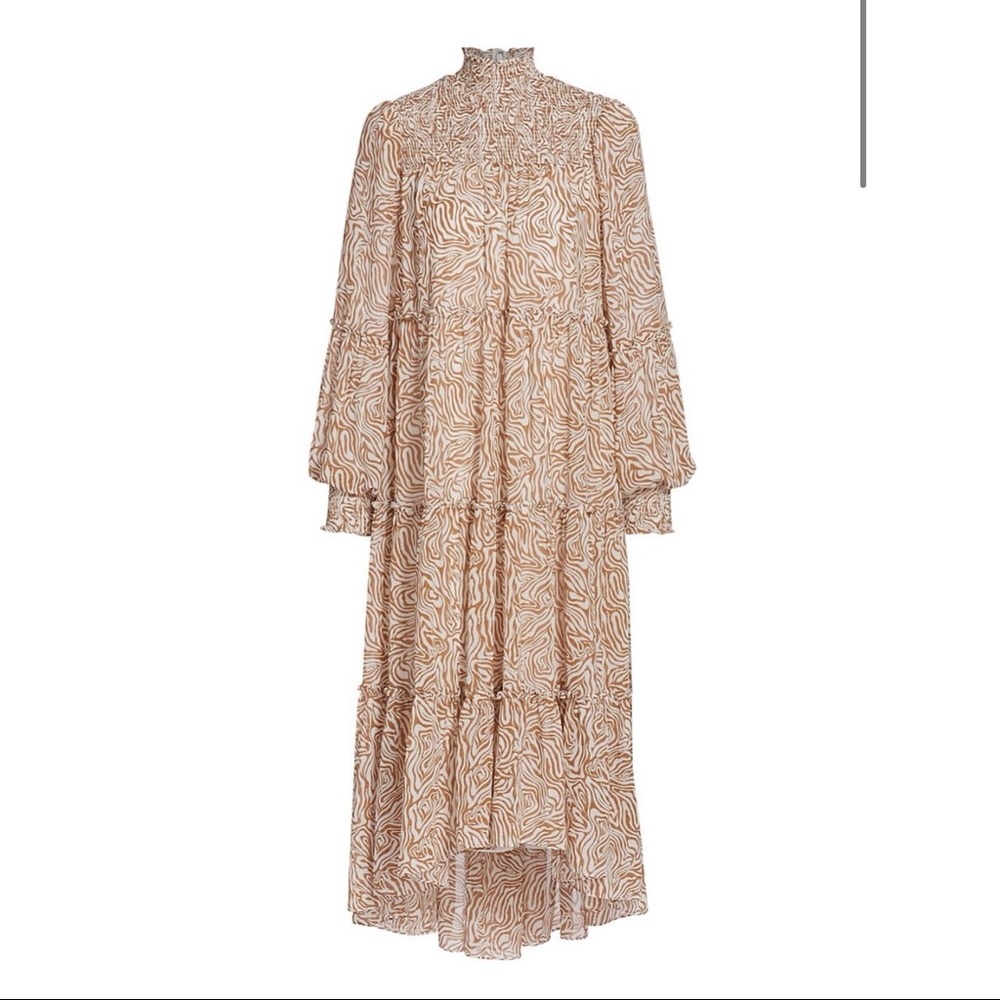 Cinq à Sept Tiered Ruffle Dress